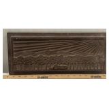 VNTG ASHLEY STOVE CAST IRON PANEL