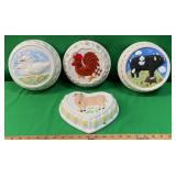 VNTG COUNTRY KITCHEN POTTERY LOT