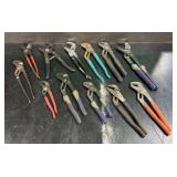 ASSORTED CHANNEL LOCK & PLIER LOT
