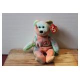 Peace - Ty Beanie Baby - Rare