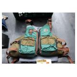 Body Glove L/XL Adult Deluxe Fishing Vest-NWT