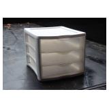 Steralite 3 Drawer Desk Organizer