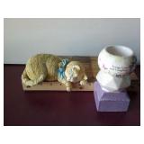 Shelf Cat - Happiness Candle Holder