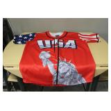 USA Jersey - Stars and Stripes-#1-Size XL