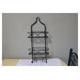 Hanging Shower Caddy - Black