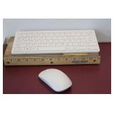 Wireless Keyboard and Mouse-White-Mini - NIP