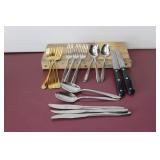 16 PC Mixed Silverware Lot