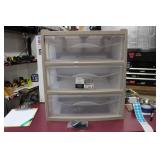 Mainstays 3 Drawaer Wide Storage Caddy-New
