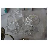 Misc Lot - Candle Holders - Candles