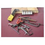 Allen Wrench Lot [3/8' drv sockets] Various Sizes