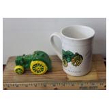 John Deere Mug and Chritmas Ornament