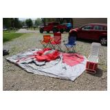 Camping Lot-Ozark Trail Tent/3 Chairs/Igloo Cooler
