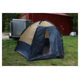 Tent - Easy Up Poles[poles stay connected to tent]