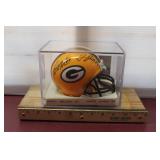 Jordy Nelson/James Jones Autographed Mini Helmet