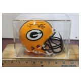 #80 Donald Driver Autographed GBP Mini-Helmet