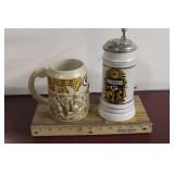 Greenbay Packers Beer Stein and Mug [2]