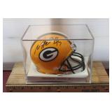 Devante Adams Autographed Mini Helmet