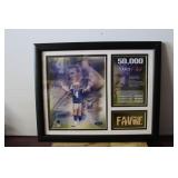#4 Brett Favre 50,000 Yard Club Framed Photos