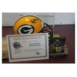 SB31 MVP Desmond Howard GBP-Mini Helmet COA