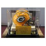 #93 Gilbert Brown GBP Mini-helmet-COA