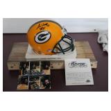 Ron Wolf GBP GM Autographed Mini-Helmet COA/Photo