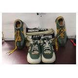Greenbay Packers Tennis Shoes [2]-Green-gold shoes