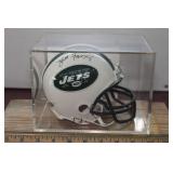 #4 Brett Favre- NY Jets-Signed-COA-Case