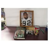 #92 Reggie White Lot [4] Greenbay Packers/Panthers