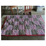 VINTAGE TIE PATCH QUILT