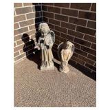 (2) Angel Staues