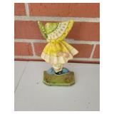 Sun Bonnet Baby Cast Iron Doorstop