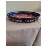 12 in. Dia. Vintage Dick's Beer Quincy, ILL. Beer Tray