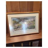 26 in. x 18 in. Garden Party Print by Charles L. Petterson, 89/200 Artist Proof