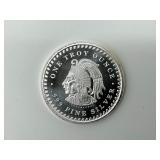 AZTEC CALENDAR SILVER ROUND