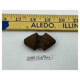 2.25' FULL GROOVED WAR CLUB FROM OHIO