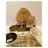 LOT OF PIKE COUNTY, IL ADVERTISING ITEMS-SEE PHOTOS