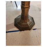 42 in. rare Brunswick cast iron table base