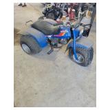 1984 HONDA ATC110 3-WHEELER IN FACTORY COLOR BLUE, NO TITLE