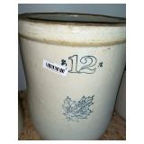 12 GALLON WESTERN CROCK