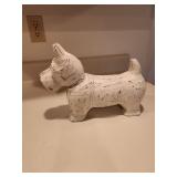 12 in. wide Wooden Scottie Dog