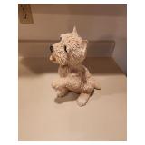 10 in. tall Castagna Resin Scottie Dog Statue