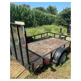 2000 TRAILMAN UTILITY TRAILER