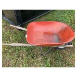 METAL WHEELBARROW