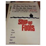 Ship of Fools, Movie Poster, 27in x 41in