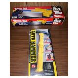 12' MITRE BOX AND SAW AND A AUTO HAMMER