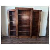 VERY NICE SOLID WOOD BOOK SHELF