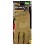 NEW -- IRONCLAD EXO TACTICAL GLOVES XL FDE