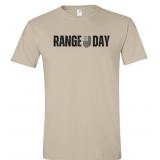 RANGE DAY T-SHIRT TAN FDE -- NEW -- LARGE