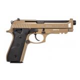 Taurus PT92 FDE 9mm 5' 17-Rnds w/ Hogue Grip NEW