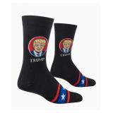 NEW - PRESIDENT TRUMP - MAGA - CRAZY FUN SOCKS